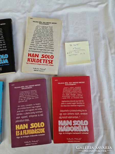 Han solo books 1-7
