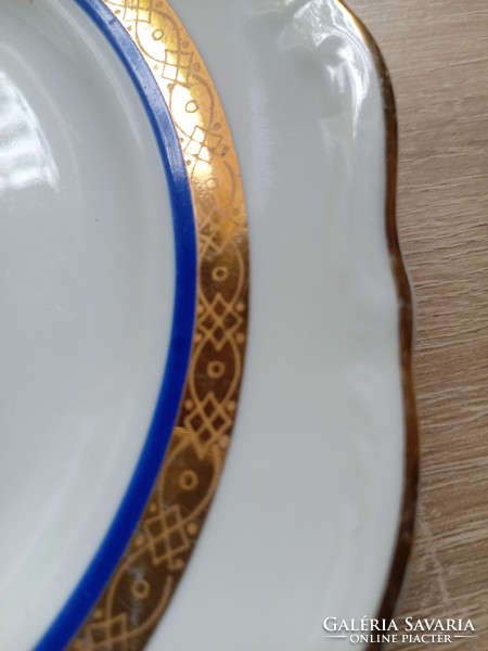Art Nouveau style Bulgarian gilded small plate