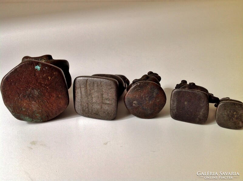 Antique opium weights Burma / Myanmar - 1800s