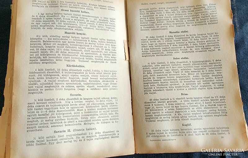 1932 Magyar Elek : Az ínyesmester szakácskönyve. SZAKÁCSKÖNYV NEMZET GASZTRONÓMIA ALAPMŰ