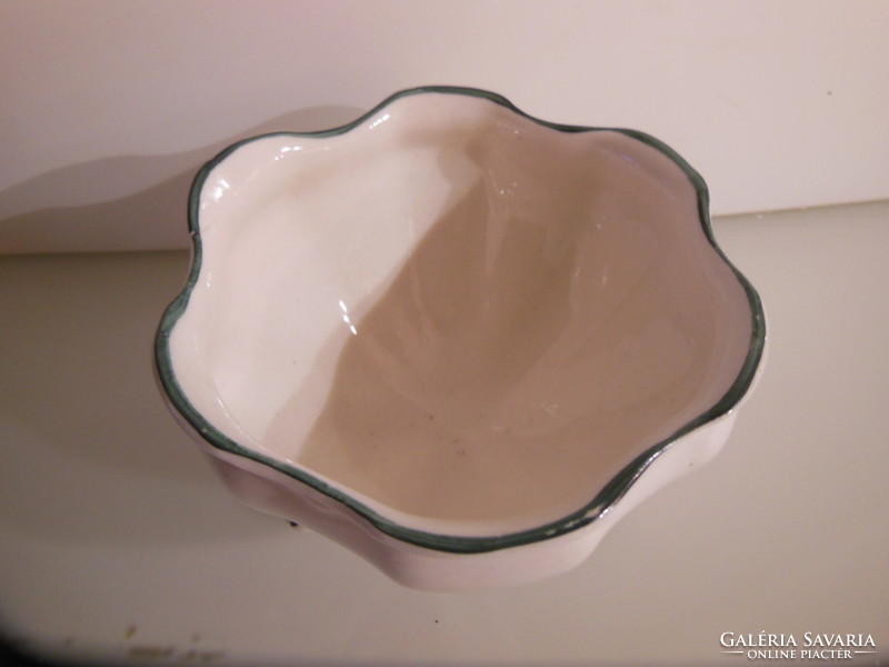 Bowl - 12 x 7.5 cm - hand painted - old - ceramic - German