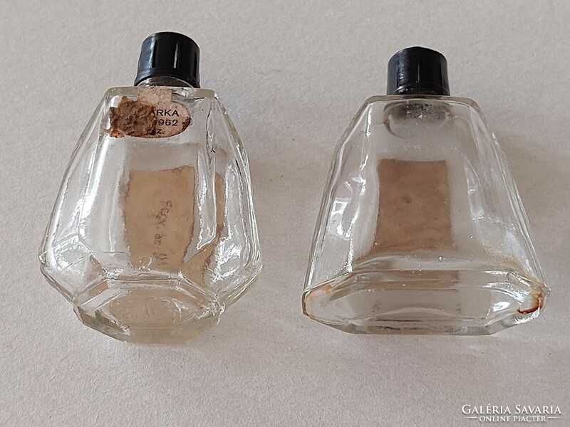 Old opera luxury perfume bottle 1962 cologne bottle khv venus 2 pcs