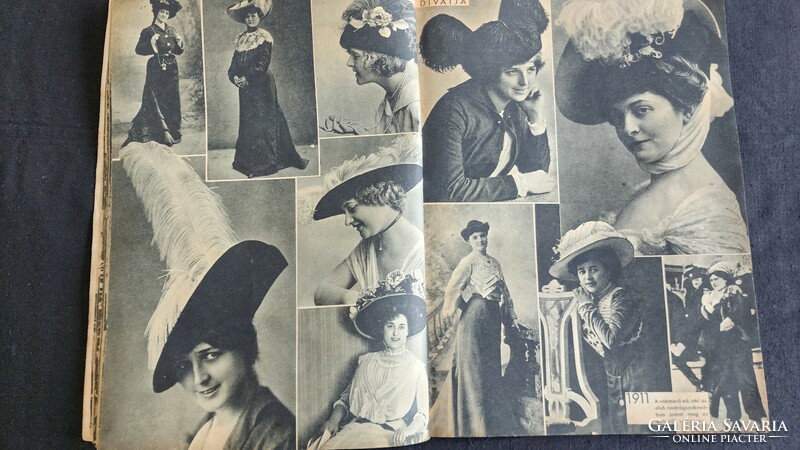 1935 Az est jubilee album history coronation horthy social life art vaszary graphics