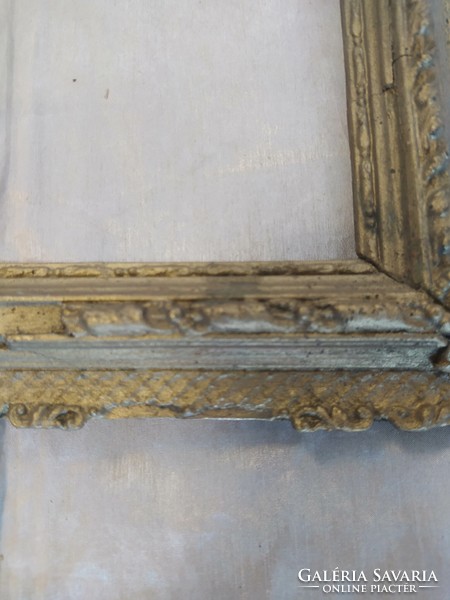 Antique wooden picture frame