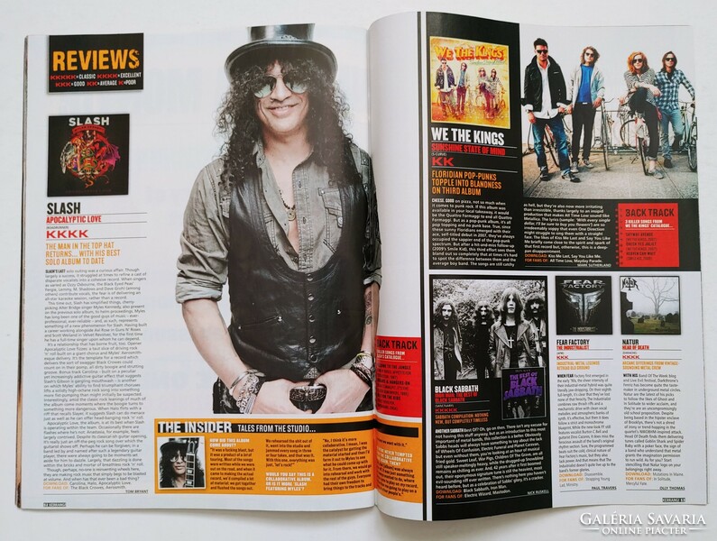 Kerrang magazin 12/6/9 Metallica Paramore Ray Toro Guns Roses Ozzy Falling Reverse Slayer Judas