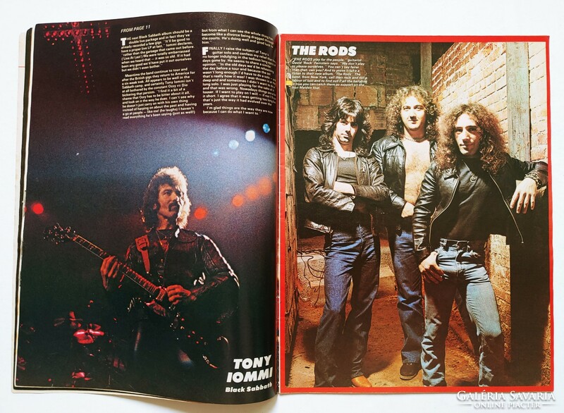 Kerrang magazin 82/2/11 Thin Lizzy Van Halen B Sabbath Alice Cooper Zeppelin Girlschool