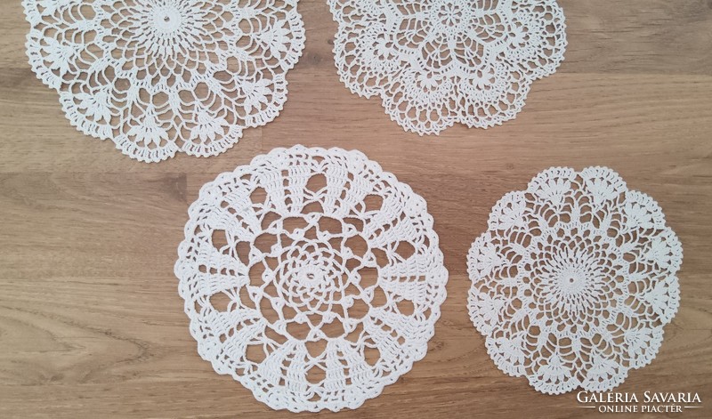 Crochet tablecloths 4 pcs