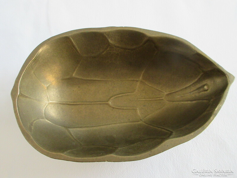 Art deco, walnut-shaped copper tray. Negotiable!
