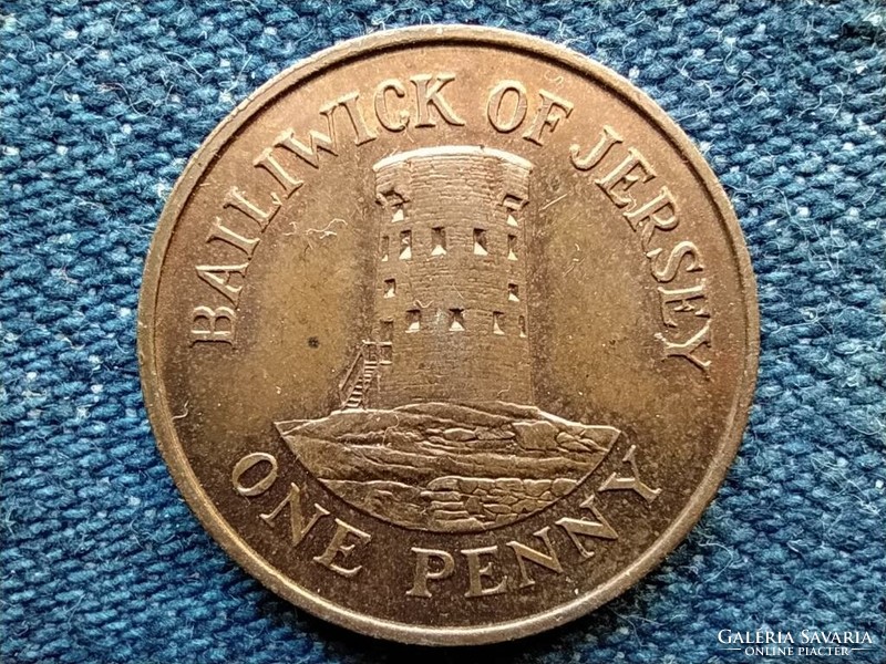 Jersey II. Erzsébet Le Hocq torony 1 penny 1984 (id54531)