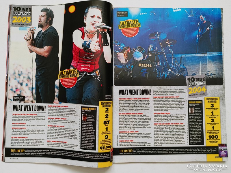 Kerrang magazine 12/6/9 metallica paramore ray toro guns roses ozzy falling reverse slayer judas