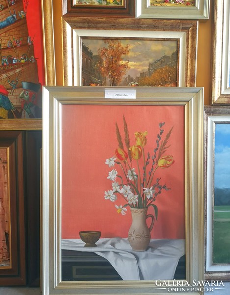 Spring still life by István Mácsai