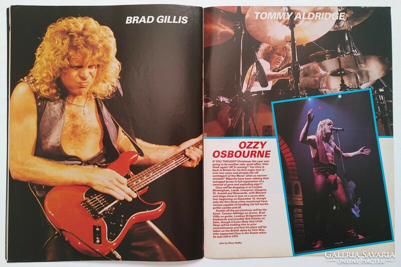 Kerrang magazin 82/12/2 Whitesnake Petty Kiss Slade Rose Tattoo Mötley Crüe Led Zeppelin Axe