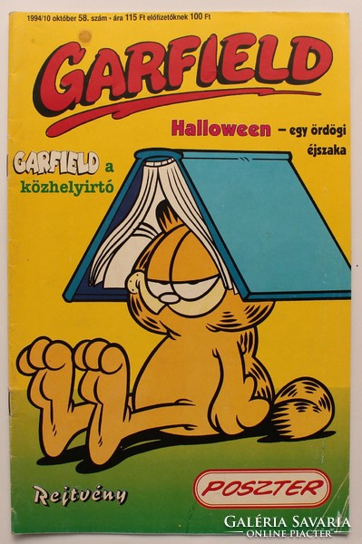 Garfield képregény 1994/10 58. szám
