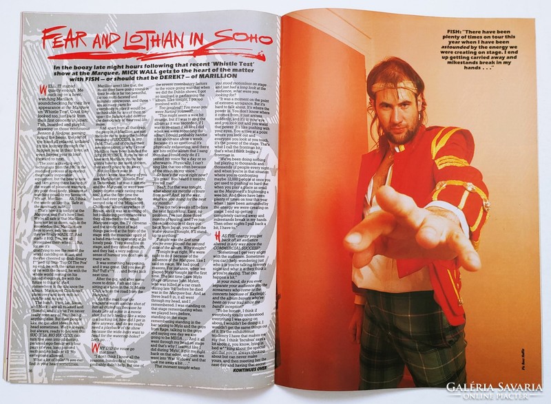 Kerrang Magazine 86/1/9 acdc zz top marillion david lee roth kiss mötley crüe tom petty