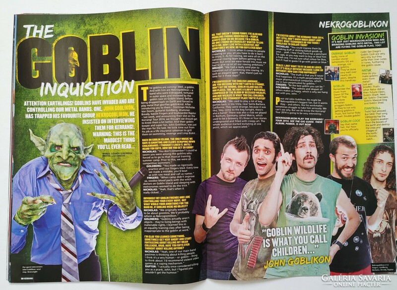 Kerrang magazin 13/9/7 Frank Iero Sevenfold Fall Out Deaf Havana You Me Six Veil Brides Clyro NIN Br