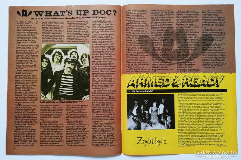 Kerrang Magazine 83/7/14 micheal schenker van halen scorpions ozzy dio asia marillion stampede