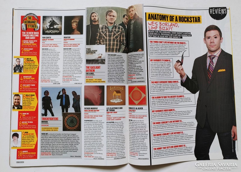 Kerrang magazin 14/1/25 Chemical Romance Guns Roses Metallica Slipknot Maiden Paramore Nirvana ACDC