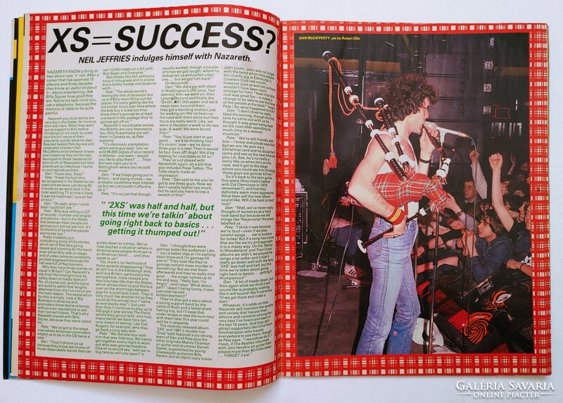 Kerrang magazine 83/3/10 fastway pete way marillion sweet manowar kiss nazareth spider headpins rox