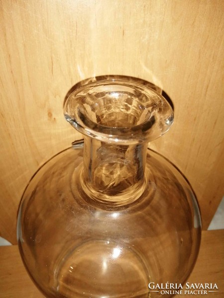 Antik 5 L-es üvegballon palack