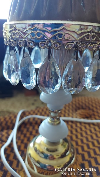 Table crystal lamp