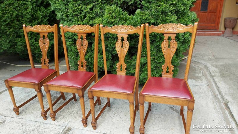 Leather chair, dining chair,