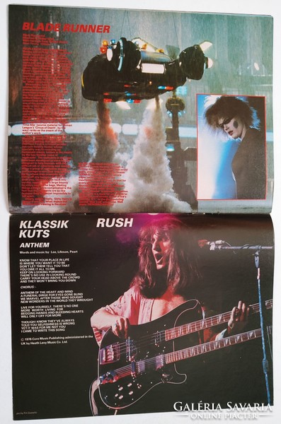 Kerrang magazin 82/9/23 Iron Maiden Blackfoot Anvil Rods Baron Rojo Pete Way Samson Rush