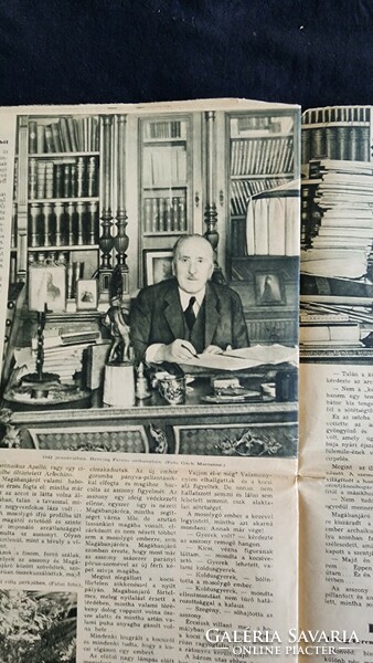 1943 Ferenc Herczeg, a publication on the career of Horthy - popular writer of the era, playwright, journalist