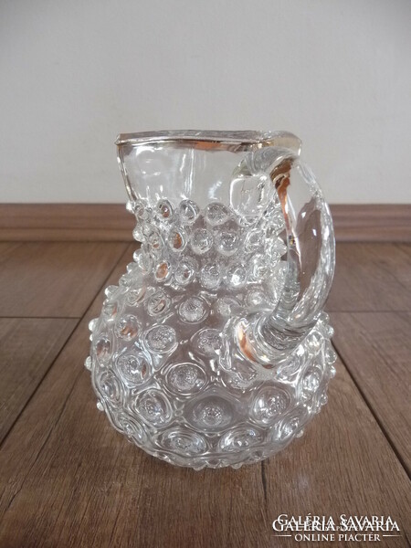Antique cam glass jug