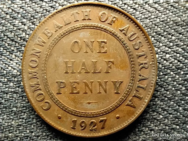 Australia v. George 1/2 penny 1927 (id49217)