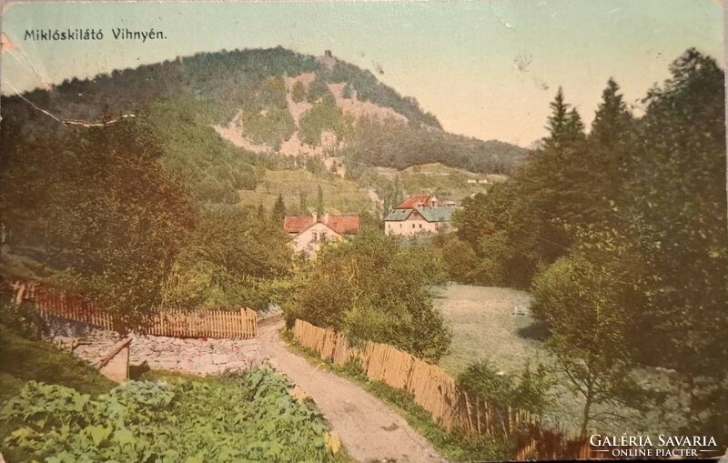 Vihinye, Miklós Lookout 1910 (damaged)