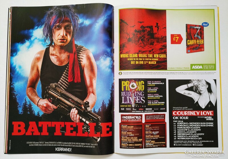Kerrang magazin 14/3/15 Fall Out Boy Day Remember Green Day Falling Reverse In Crowd Alexandria Blit