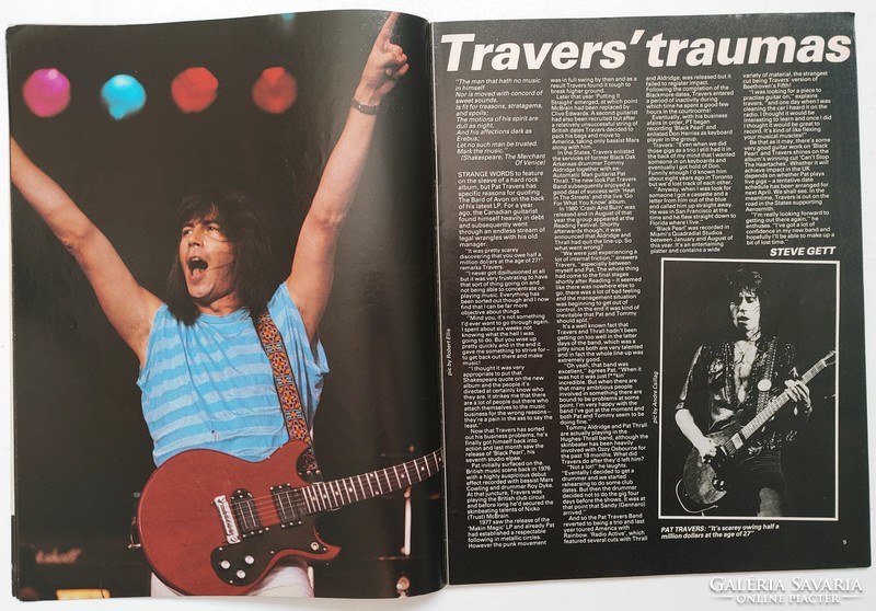 Kerrang magazin 82/12/2 Whitesnake Petty Kiss Slade Rose Tattoo Mötley Crüe Led Zeppelin Axe