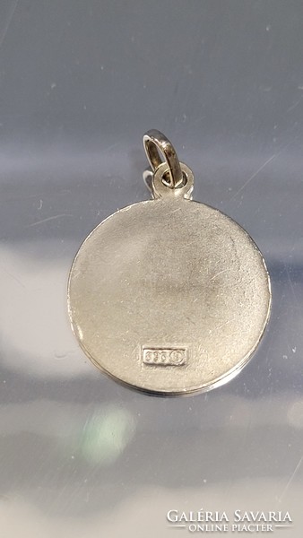 Silver horoscope pendant (Aquarius) 2.45 g