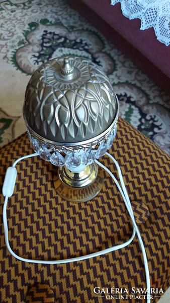 Table crystal lamp