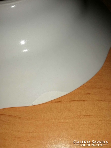 Zsolnay porcelán virágmintás mélytányér és lapostányér egyben (2p)