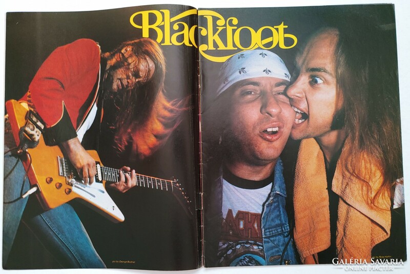 Kerrang magazine 82/9/23 iron maiden blackfoot anvil rods baron rojo pete way samson rush