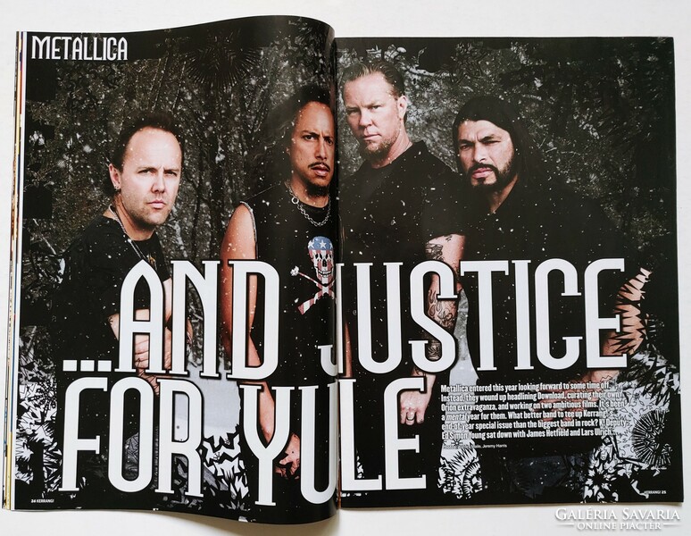 Kerrang magazin #1446 2012 Metallica Evanescence Motionless Horizon Don Broco Green Day Slash