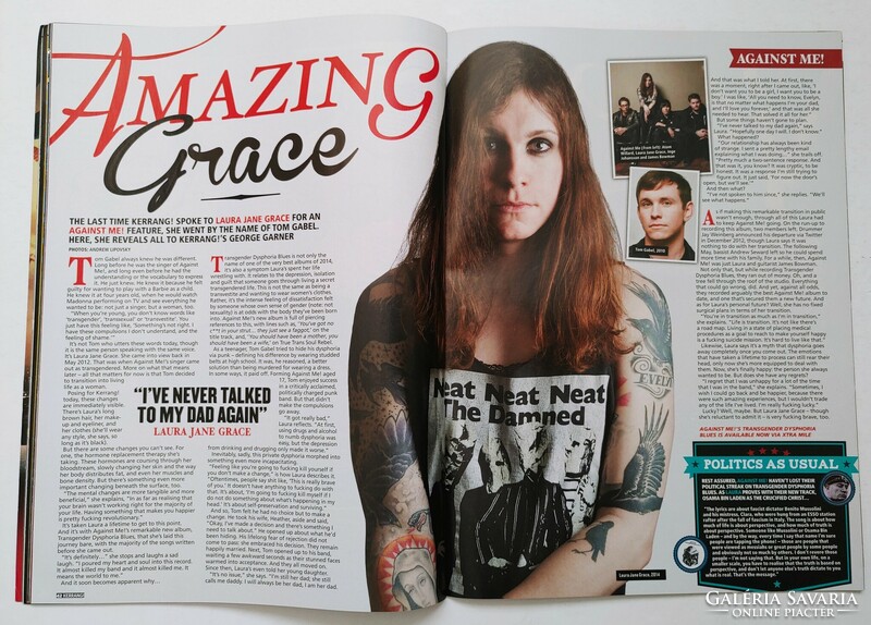 Kerrang magazin 14/2/1 Mice & Men Horizon Blink-182 Trivium Against Me Issues Within Temptation