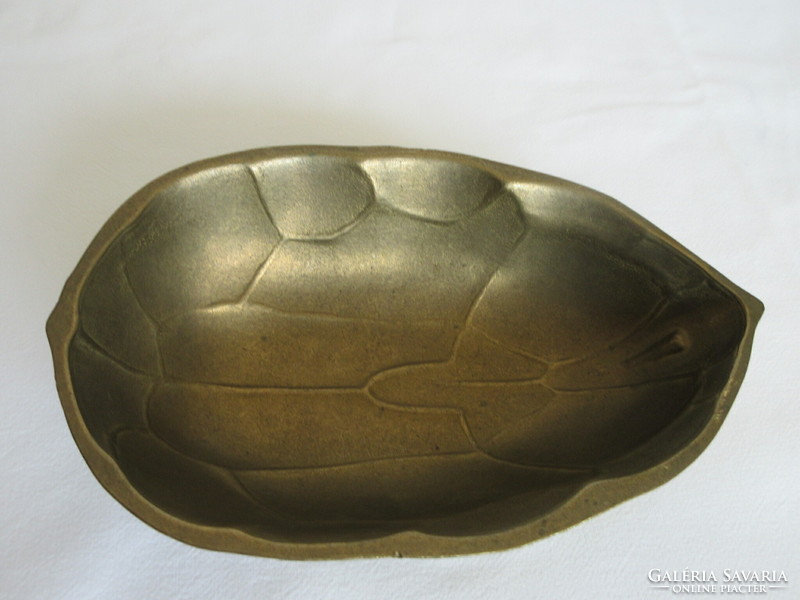 Art deco, walnut-shaped copper tray. Negotiable!