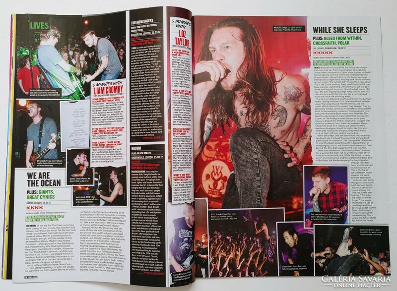 Kerrang magazin 12/10/6 Young Guns Pierce Veil Brides 30 Seconds Clyro Green Day Sirens Grohl MCR Br