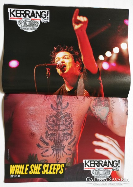 Kerrang magazin 12/1/14 All Time Low Sum 41 Letlive While Sleeps New Found Glory Alexandria Bush Bla