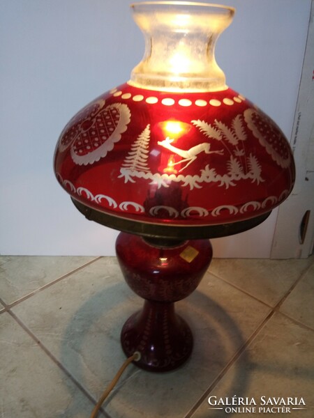 German crystal lamp
