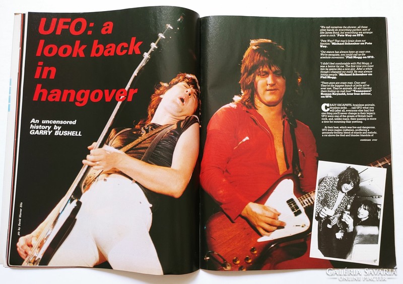 Kerrang magazin 83/6/17 Dio Rush Tubes Lee Aron UFO Squier Grand Prix Bonham J Thunders Lita Ford