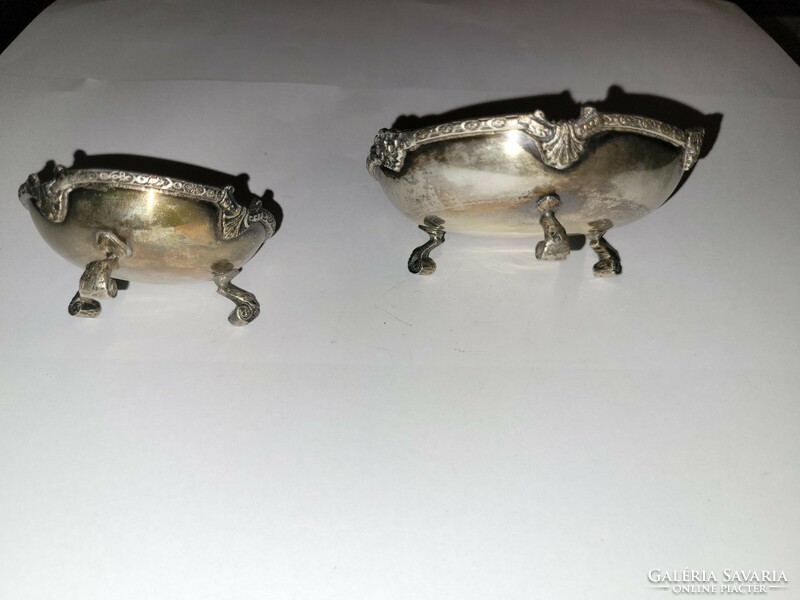 Egyptian silver offering in pair.