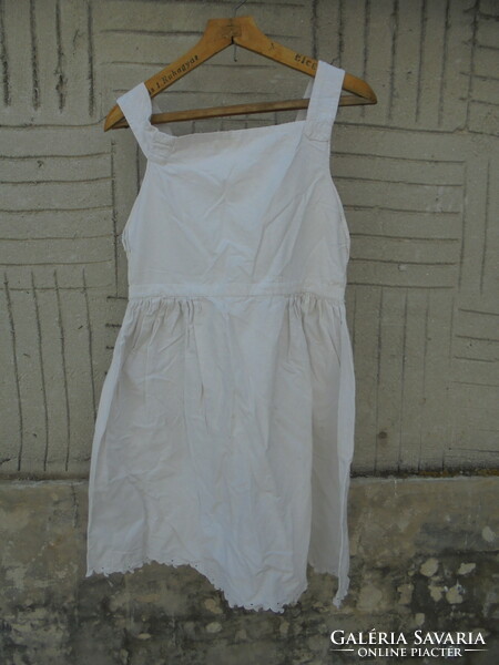 Old linen nightgown, underwear, jumpsuit - folk, peasant