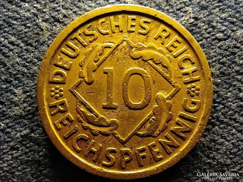 Germany Weimar Republic (1919-1933) 10 Imperial Pfennig 1929 d (id78814)