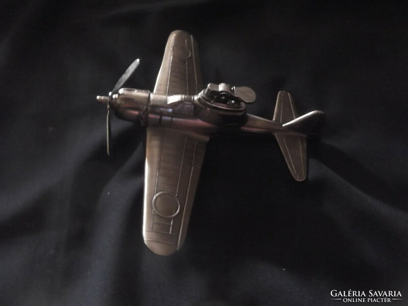 Zero fighter 52 flying model desktop lighter made in Japan