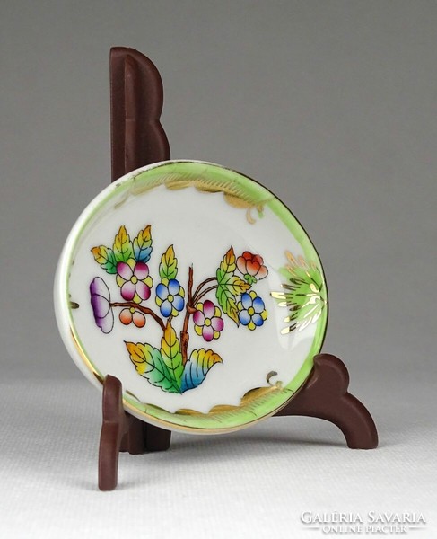 1F605 Régi Viktória Herendi porcelán hamutál tálka