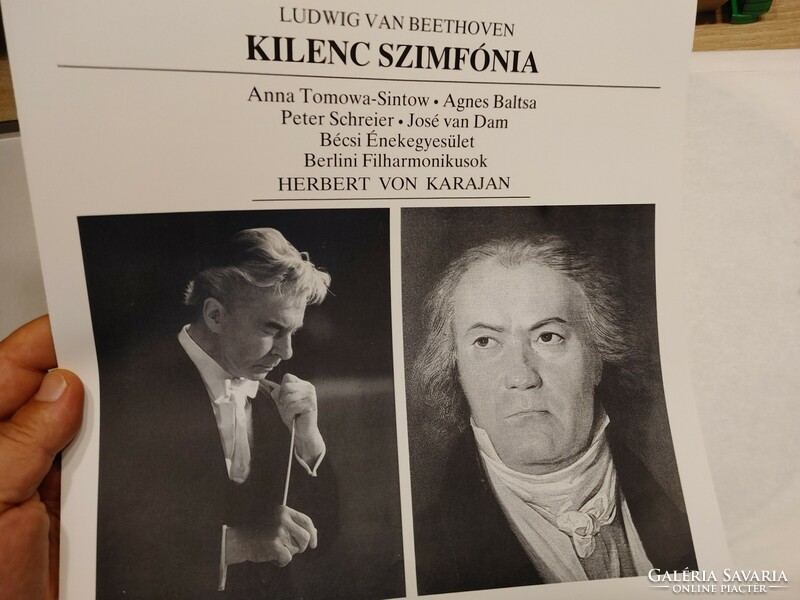 Beethoven  KARAJAN   Berlin Philharmonic   hanglemez   (7db lemez)