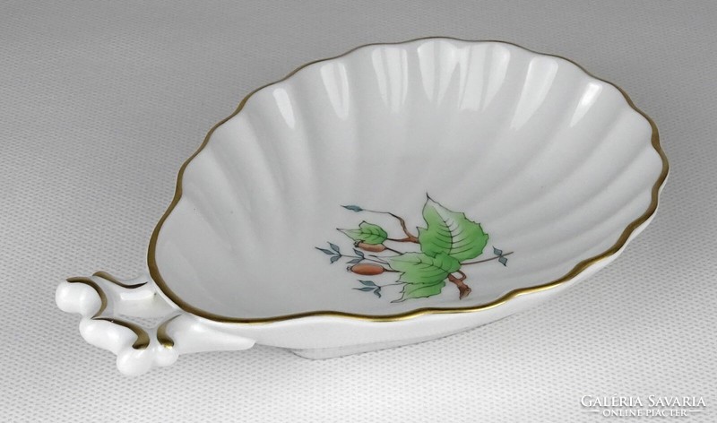 1O043 Hecsedli mintás Herendi porcelán tálka